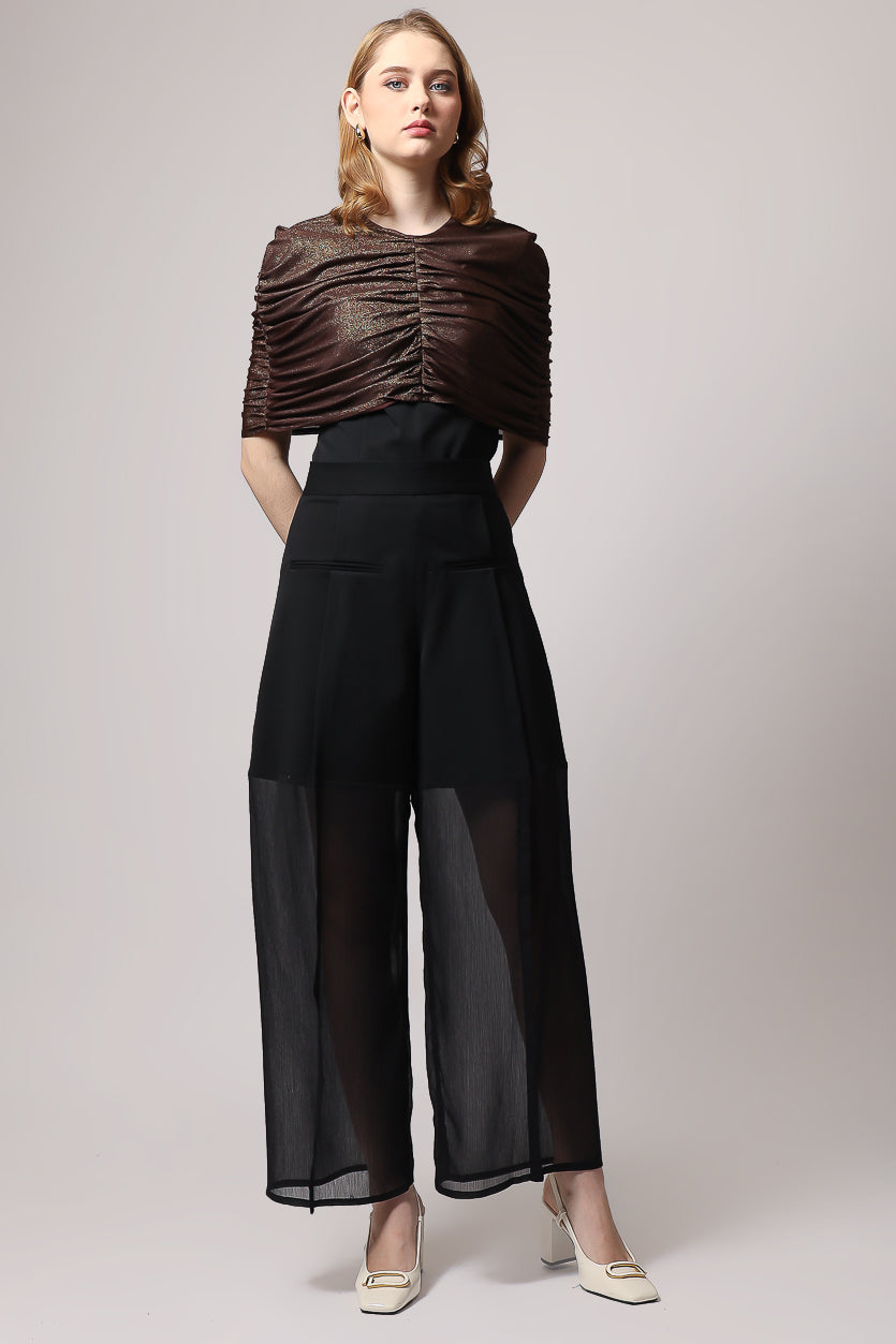 Bloom et Champs Top Coco Kerut/ Celana Alena Chiffon