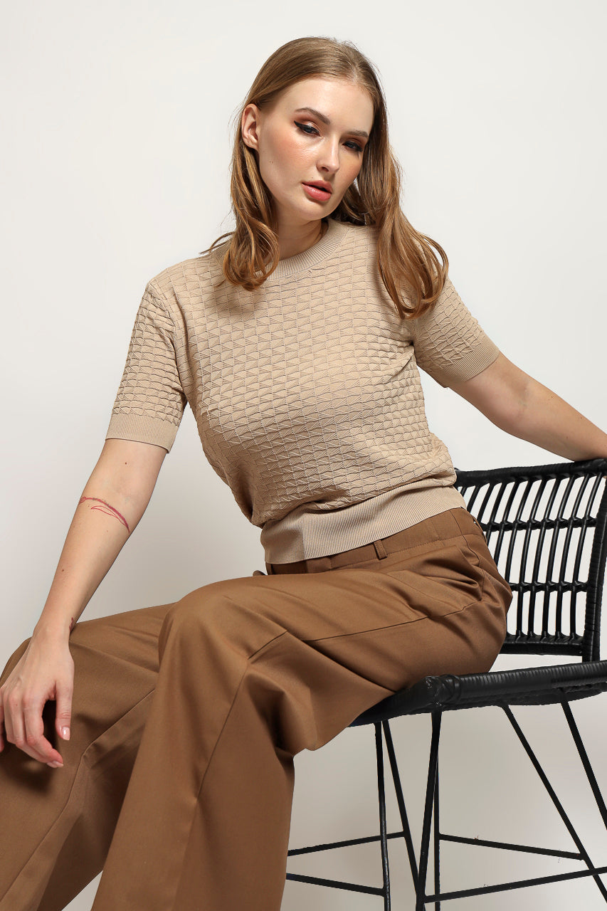 Bloom et Cotton Cappucine Knit