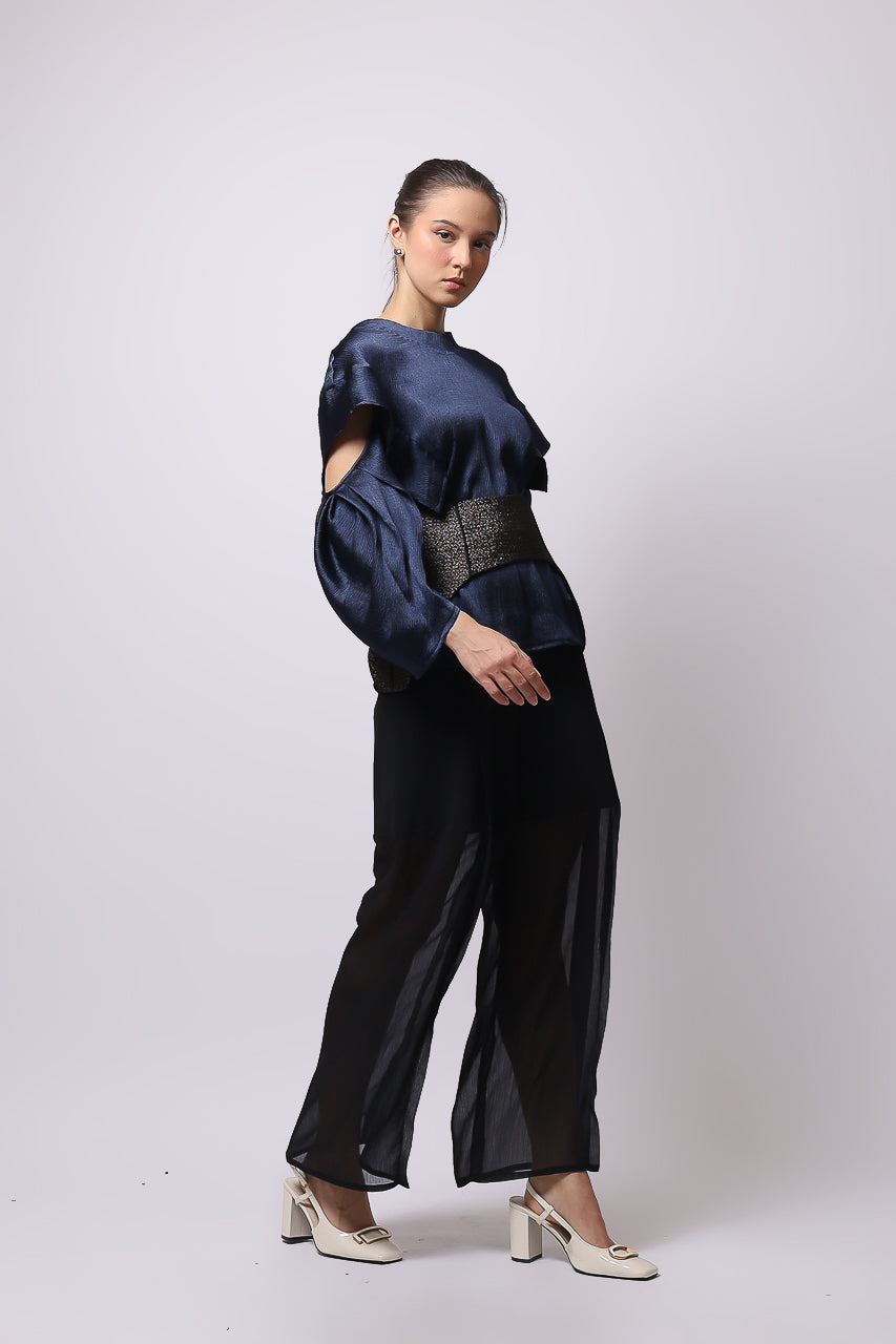 Bloom et Champs Golden Obi Top/Celana Alena Chiffon