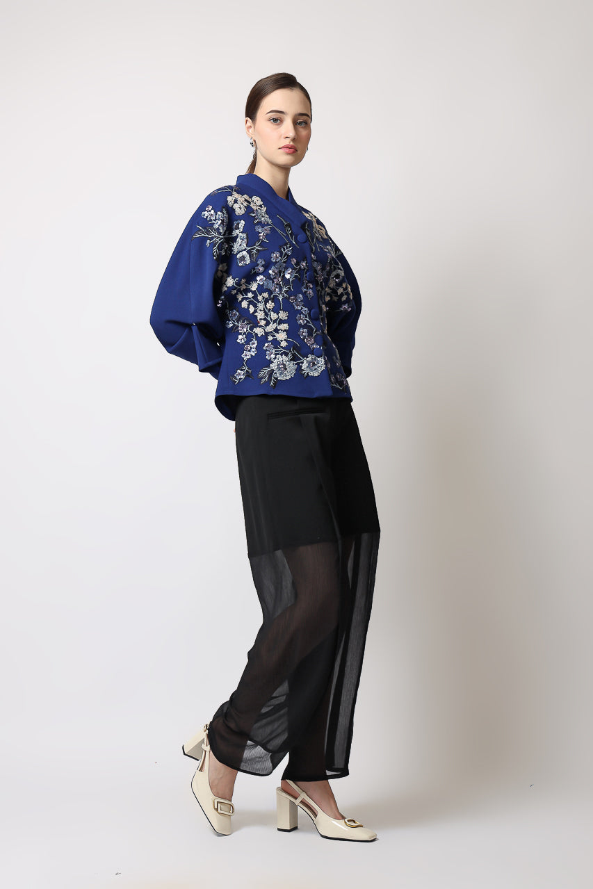 Bloom et Champs Blazer Biru Payet Elektrik