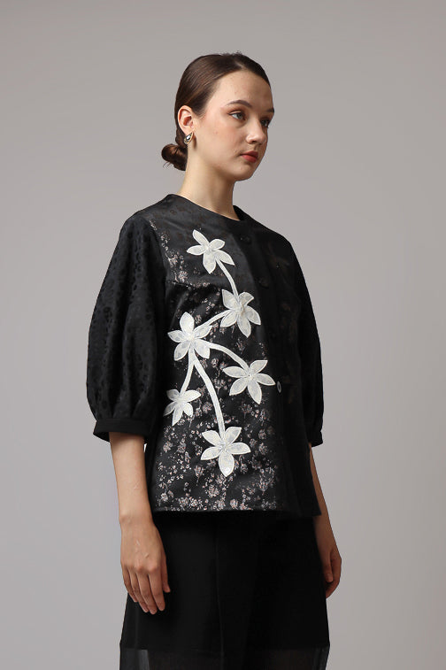 Bloom et Champs Maple Blazer/Celana Alena Chiffon Pants