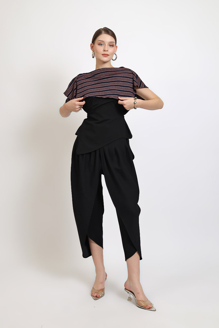 Bloom et Champs Double Layer Stretch Blouse/Aladin Pants