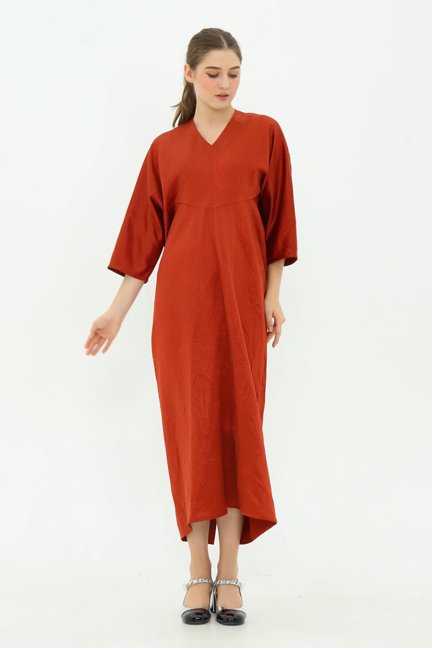 Bloom et Champs Dress Kaftan Crumpled
