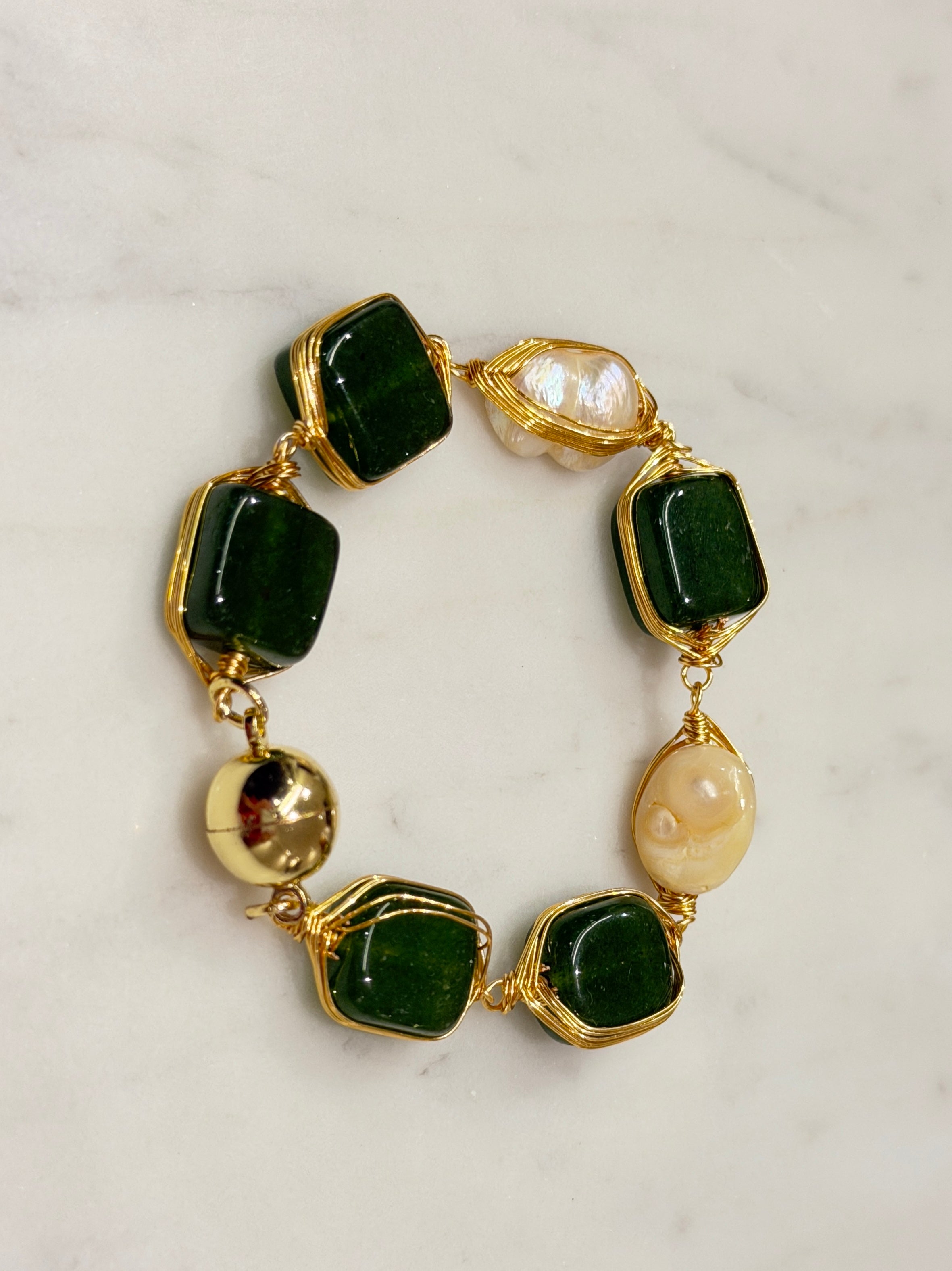 Bloom Jade Bracelet