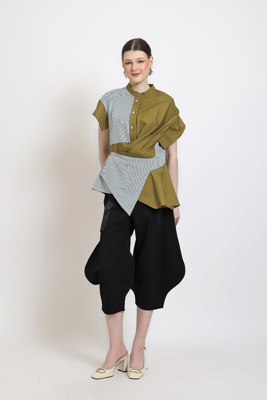 Bloom et Champs Kemeja Silang Olive