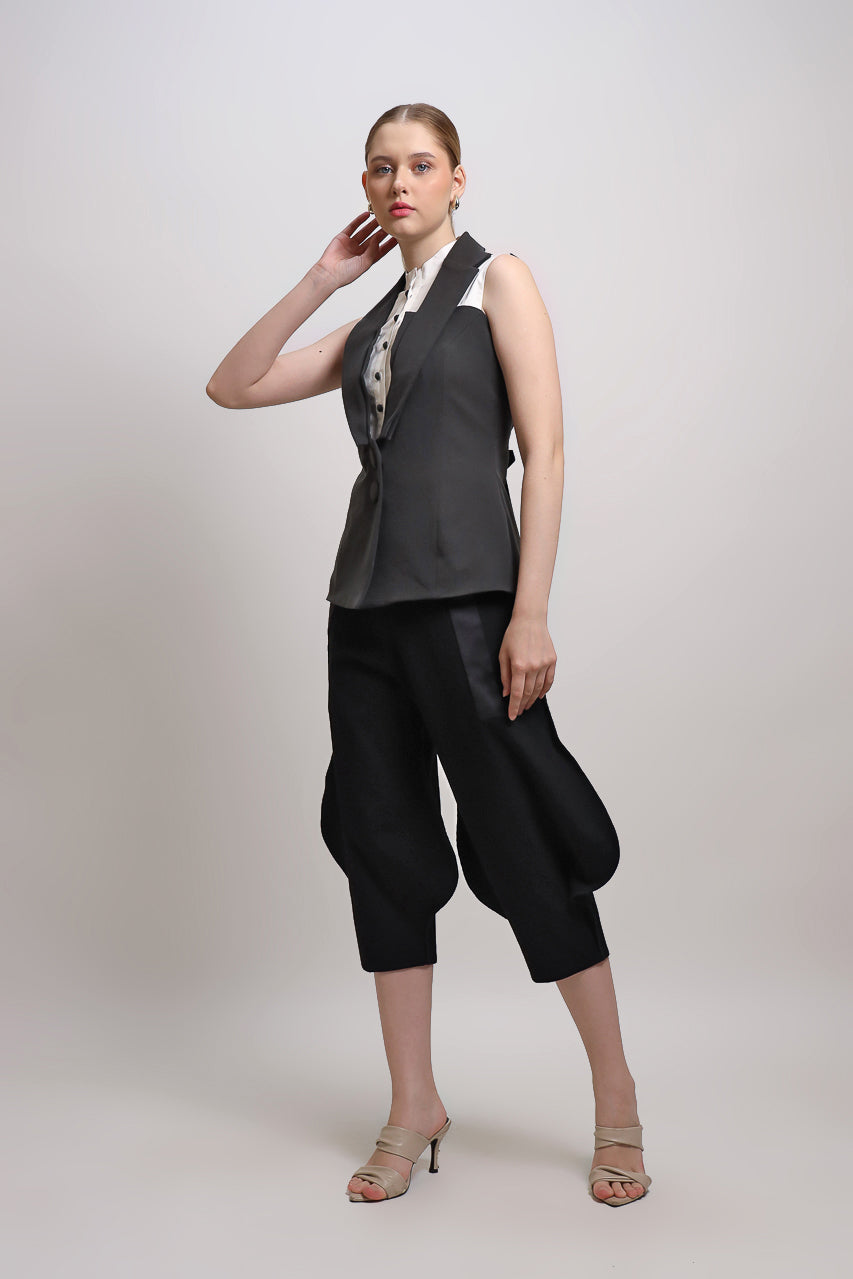 Bloom et Champs Vest Pisah Grey / Bloom Celana Terompet