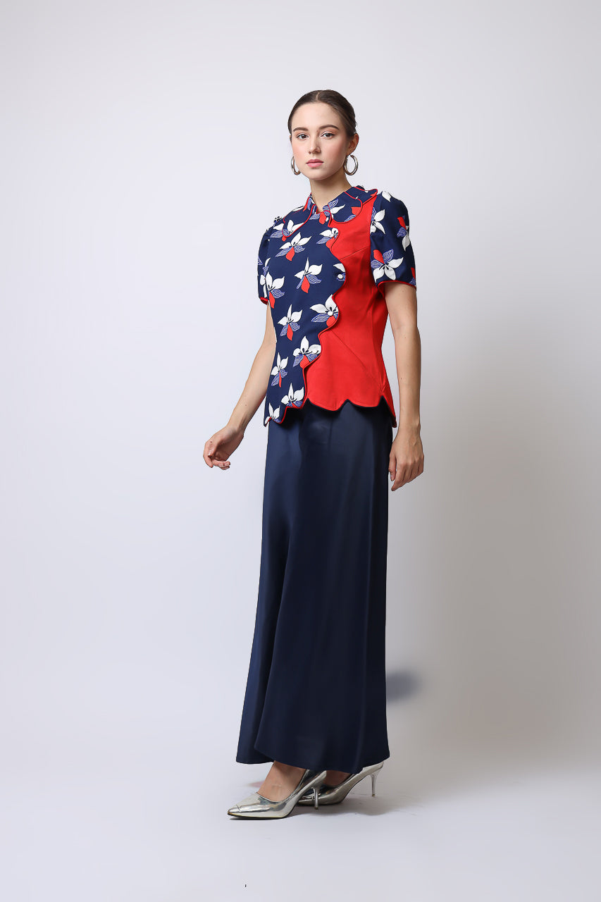 Bloom et Champs Scalloped Sakura Shirt