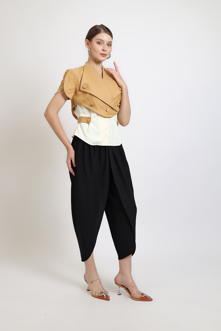 Bloom et Champs Honey Mustard Blouse