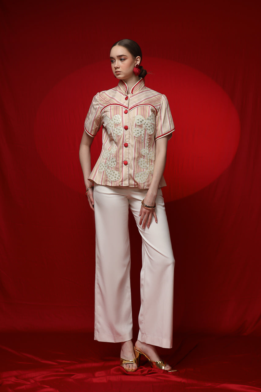 Bloom et Champs Kemeja Pagoda Pink