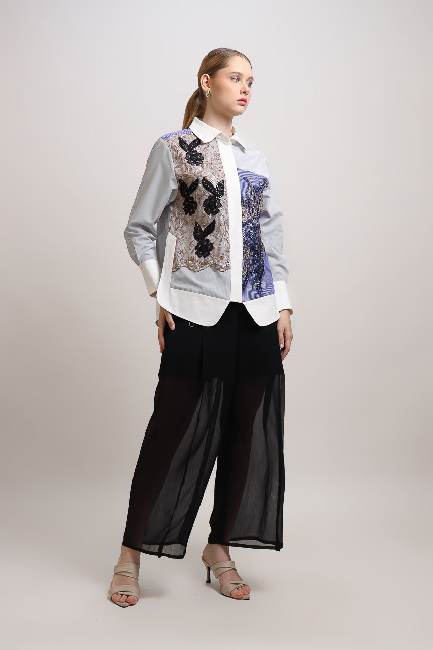 Bloom et Champs Kemeja BB Payet Biru