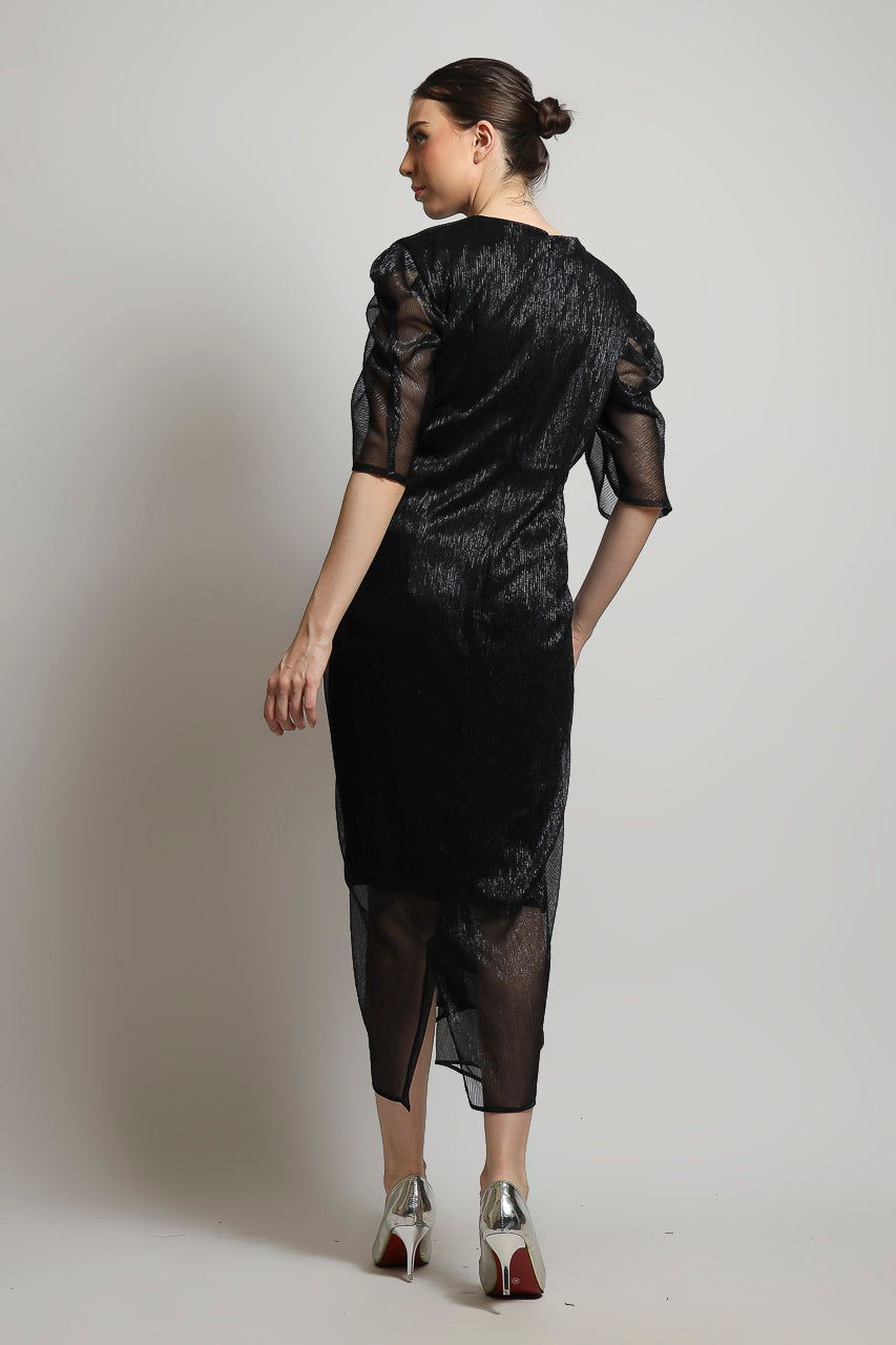 Bloom et Champs Dress Tangan Balloon Glitter