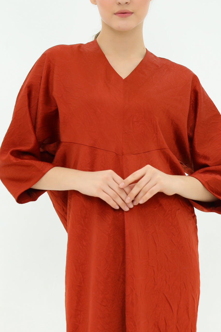 Bloom et Champs Dress Kaftan Crumpled