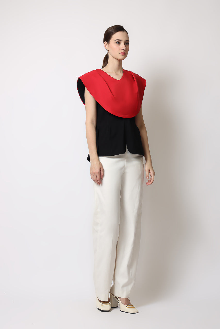 Bloom et Champs Red Selena Top