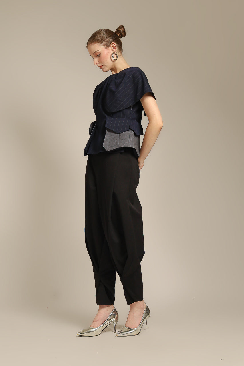Bloom et Champs Love Navy Blouse