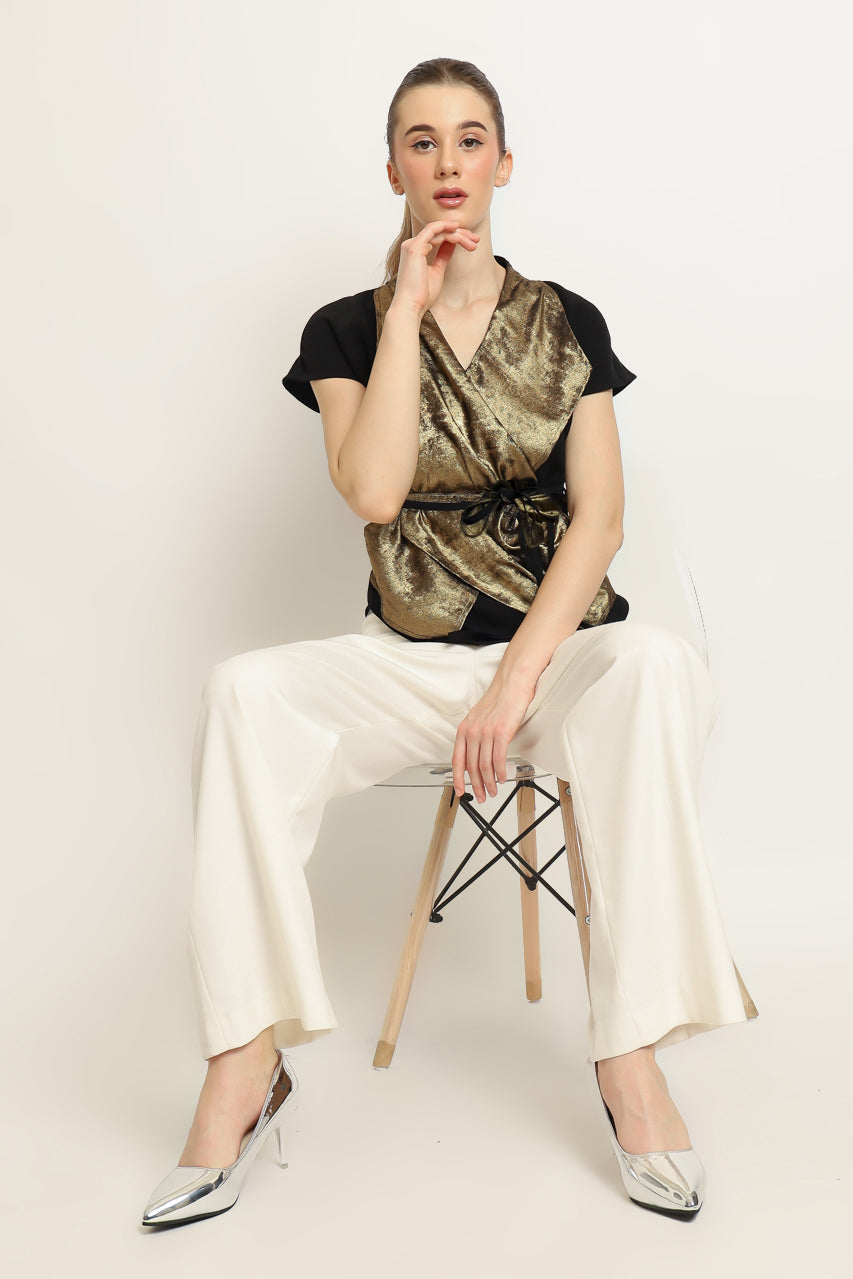 Bloom et Champs Top Silang Ikat Emas