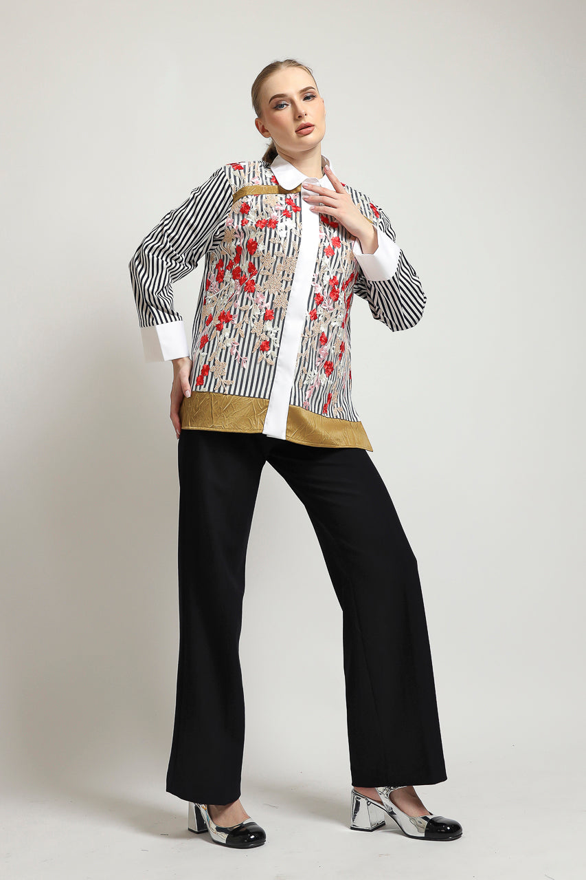 Bloom et Champs Kemeja Garden Tulle