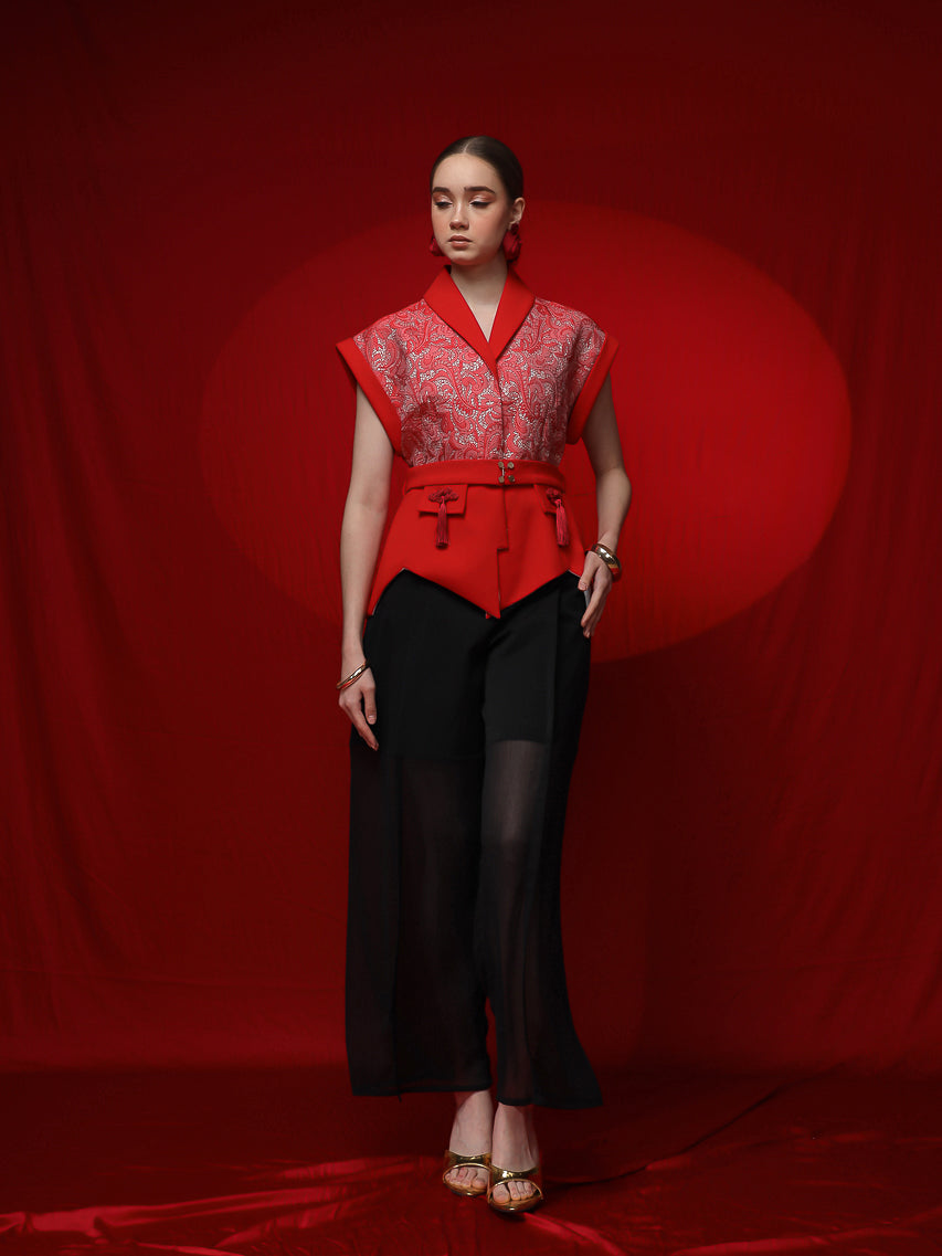 Bloom et Champs AK Kimono Wave Merah