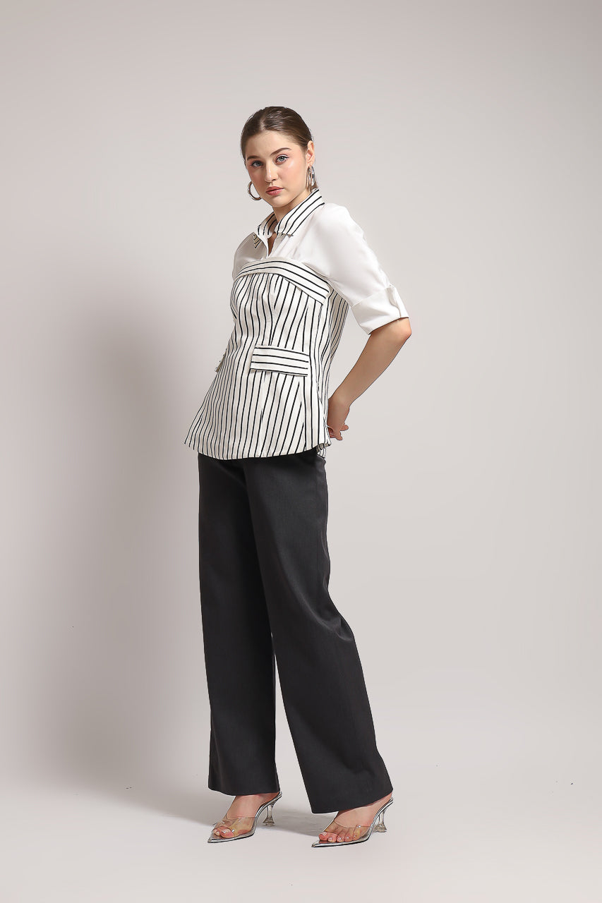 Bloom et Champs Kemeja Coco Stripes