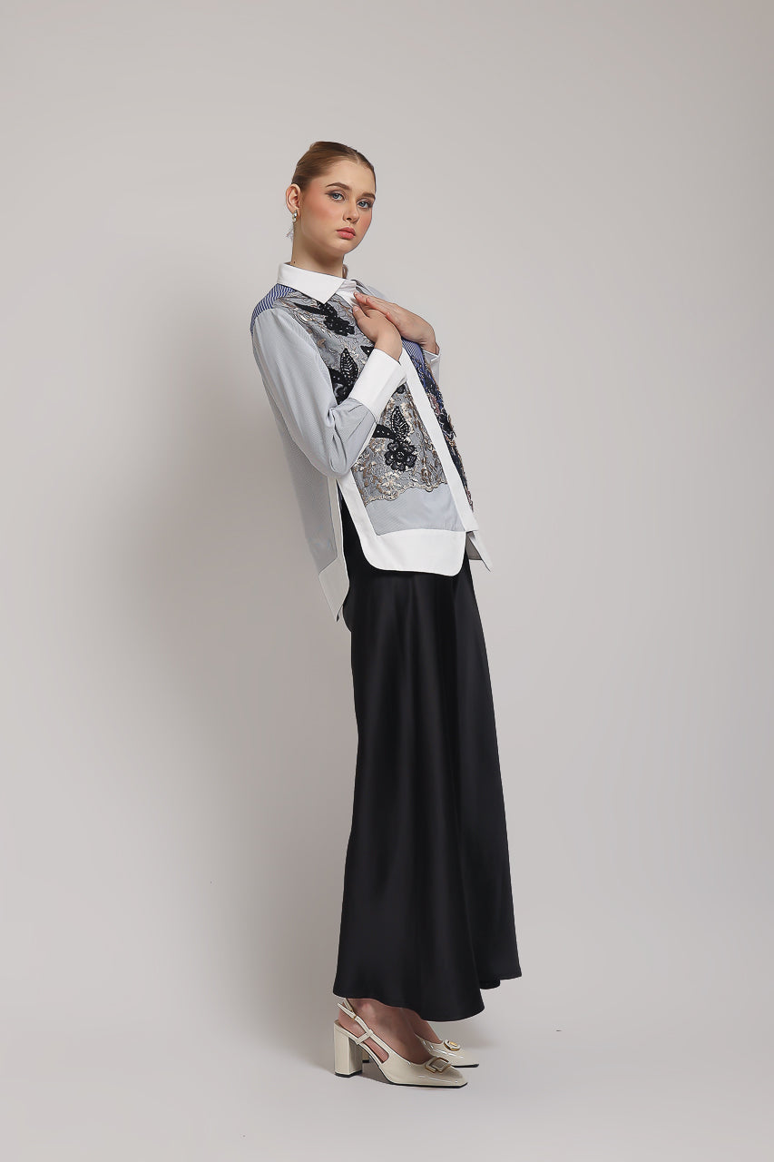 Bloom et Champs Kemeja BB Mote Navy