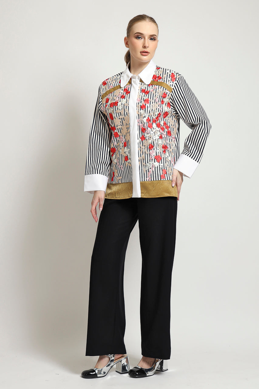 Bloom et Champs Kemeja Garden Tulle