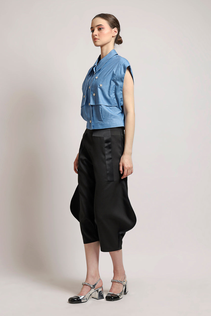Bloom et Champs Kemeja Baby Blue