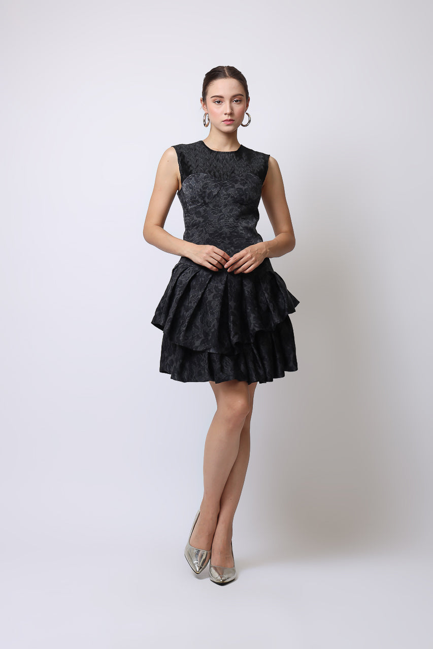 Bloom et Champs Dress ACL Grey Lace
