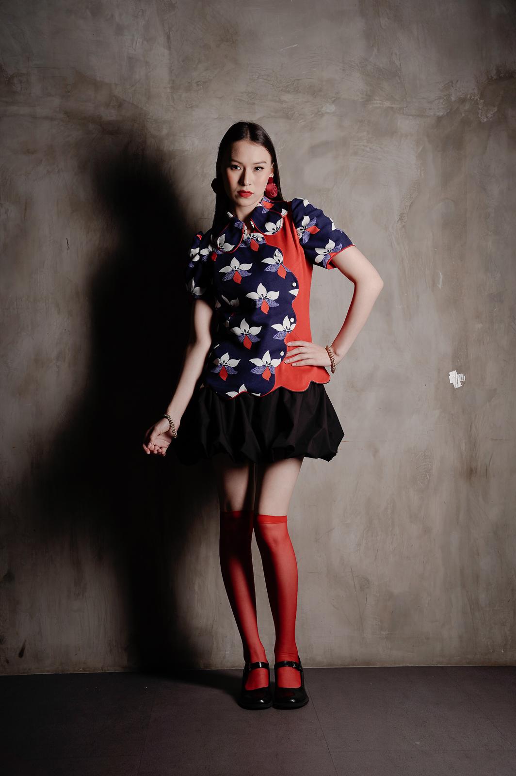 Bloom et Champs Scalloped Sakura Shirt