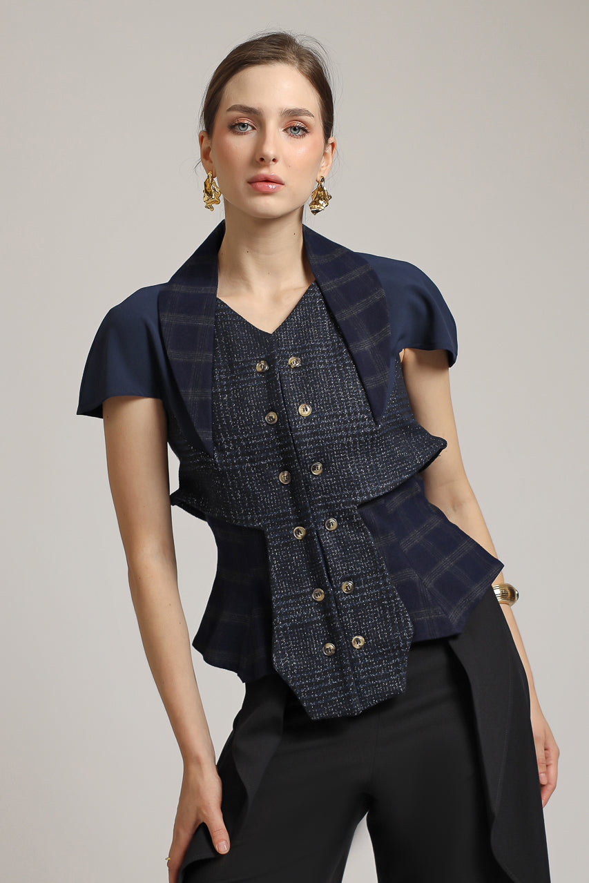 Bloom et Champs Double Buttons Blouse