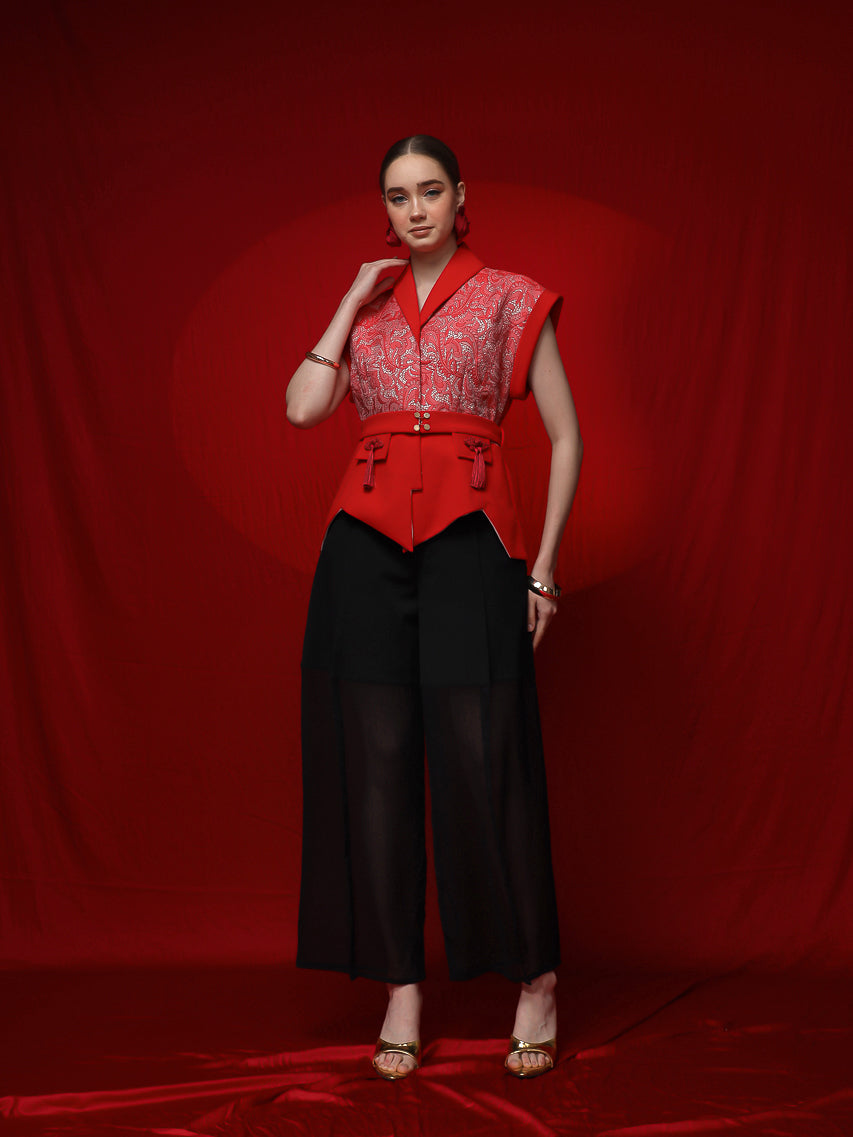 Bloom et Champs AK Kimono Wave Merah