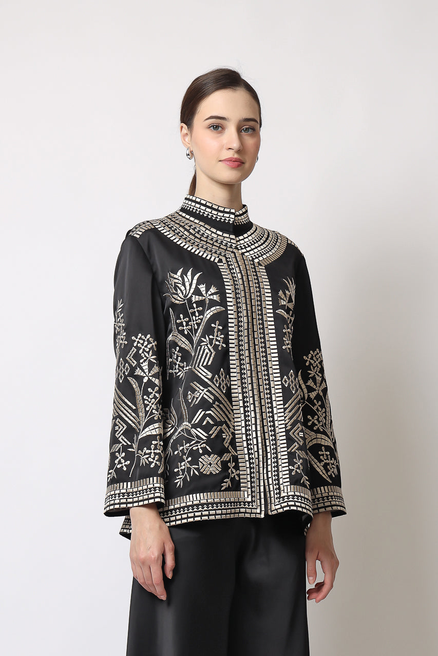 Bloom et Champs Altas Bordir Hitam