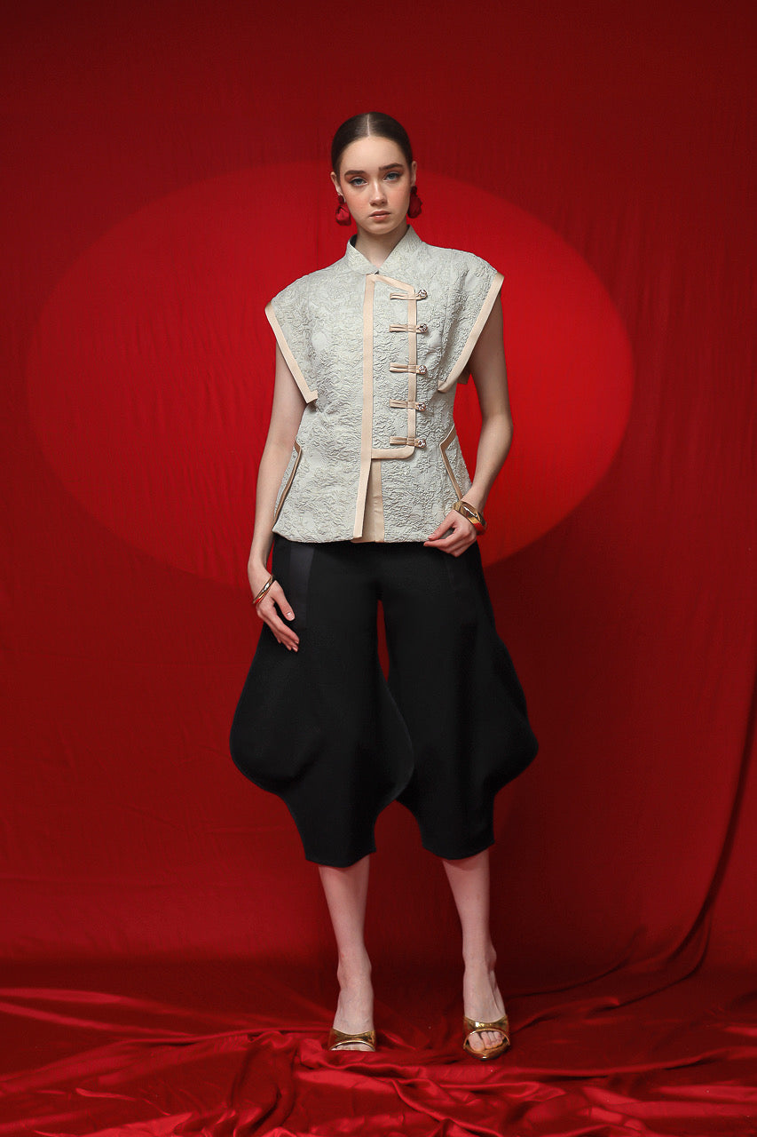 Bloom et Champs Minty Blouse in Mint