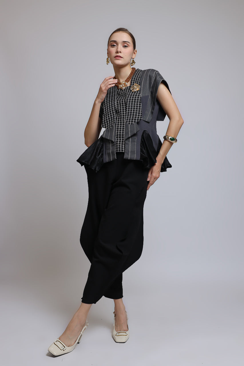 Bloom et Champs Natalie Blouse Peplum/Bloom Doremi Pants