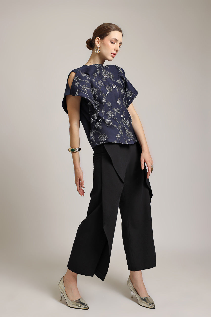 Bloom et Champs Ranting Blouse Navy