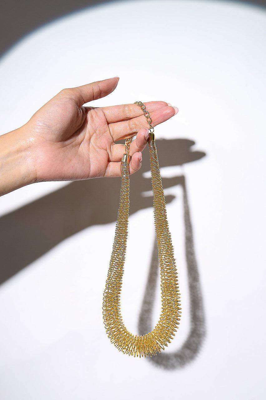 Bloom et Champs Axis Gold Necklace