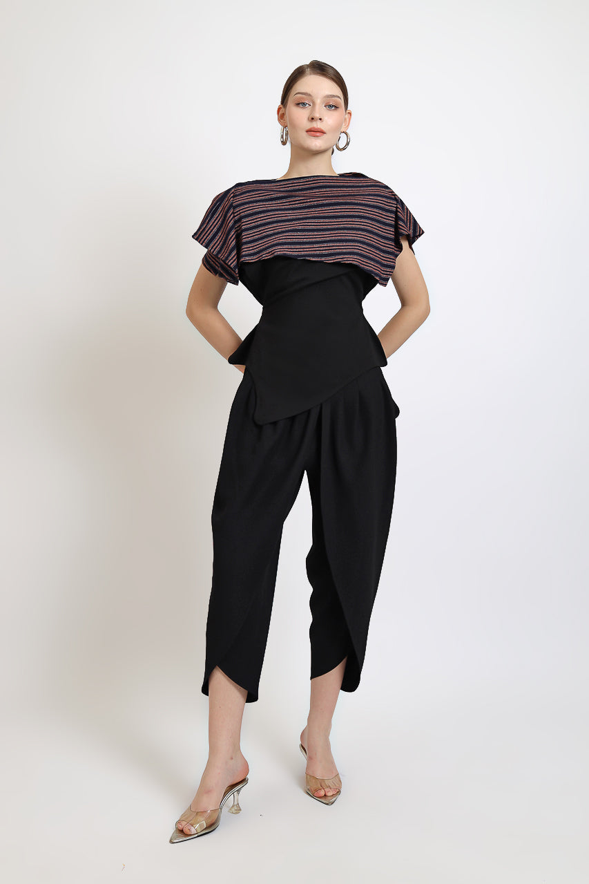 Bloom et Champs Double Layer Stretch Blouse/Aladin Pants