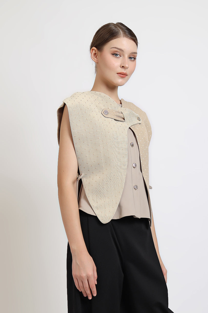 Bloom et Champs Blouse Kupu Beige