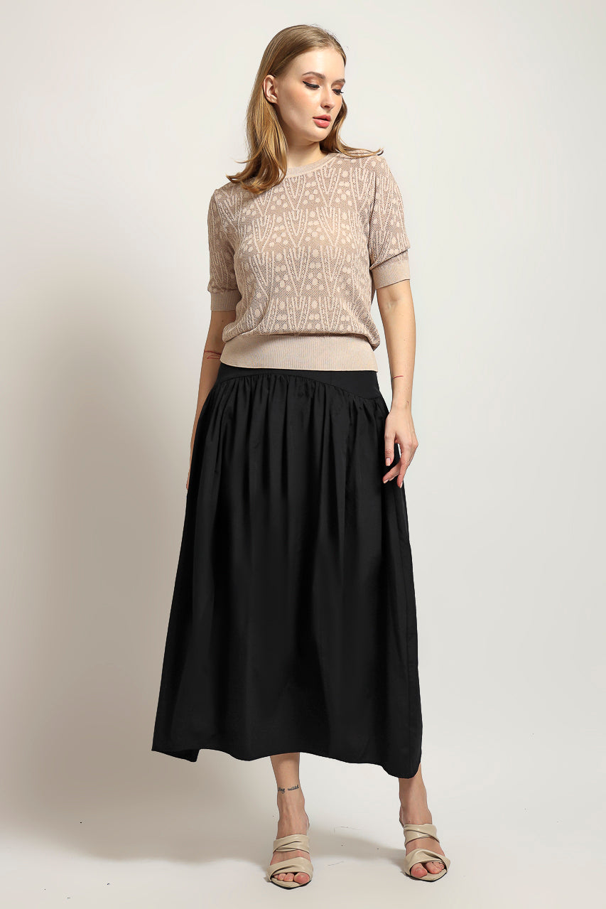 Bloom et Cotton Flare Skirt