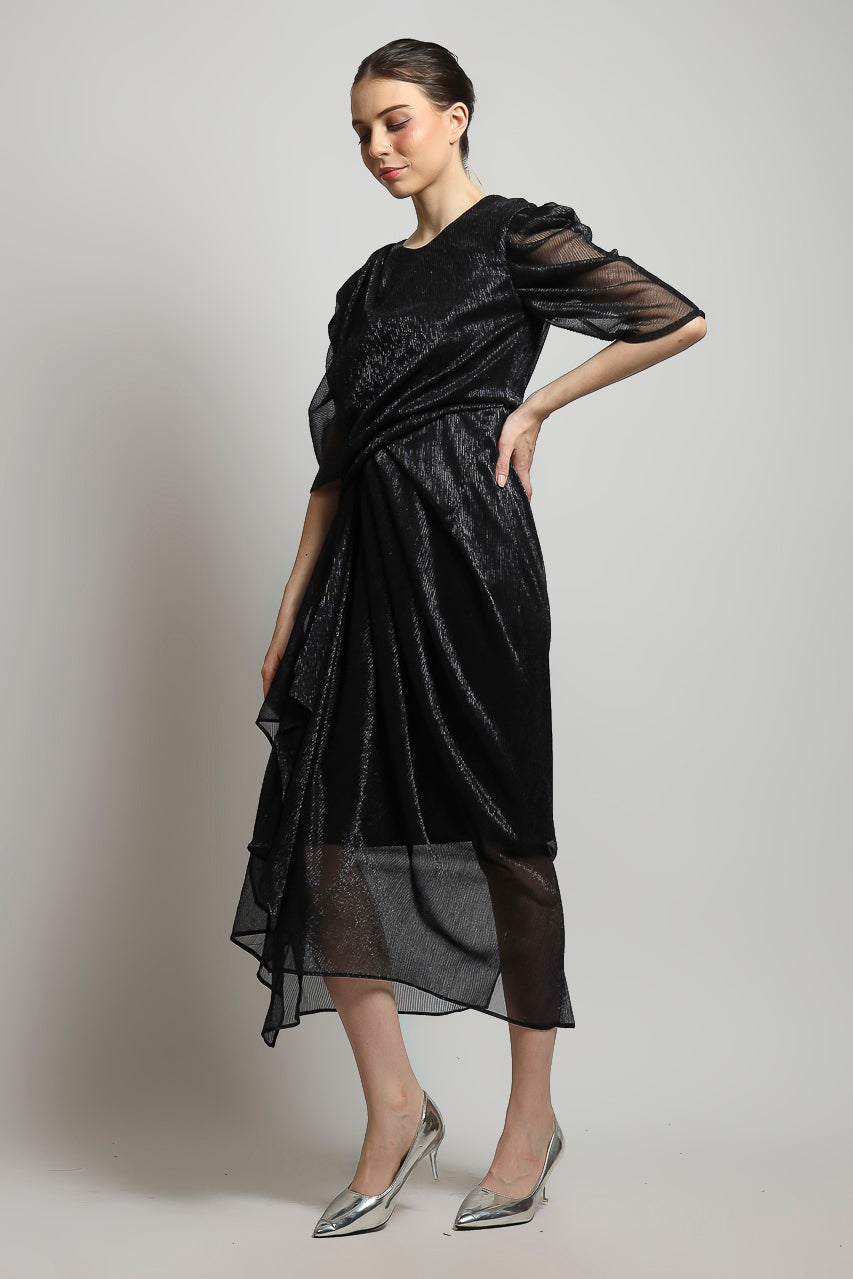 Bloom et Champs Dress Tangan Balloon Glitter