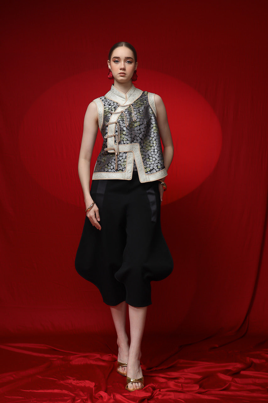 Bloom et Champs Blouse Shanghai Silver