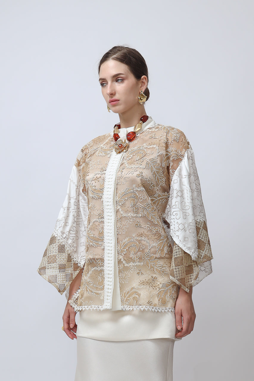 Bloom et Champs Ak Kimono Kaftan Tali Gold
