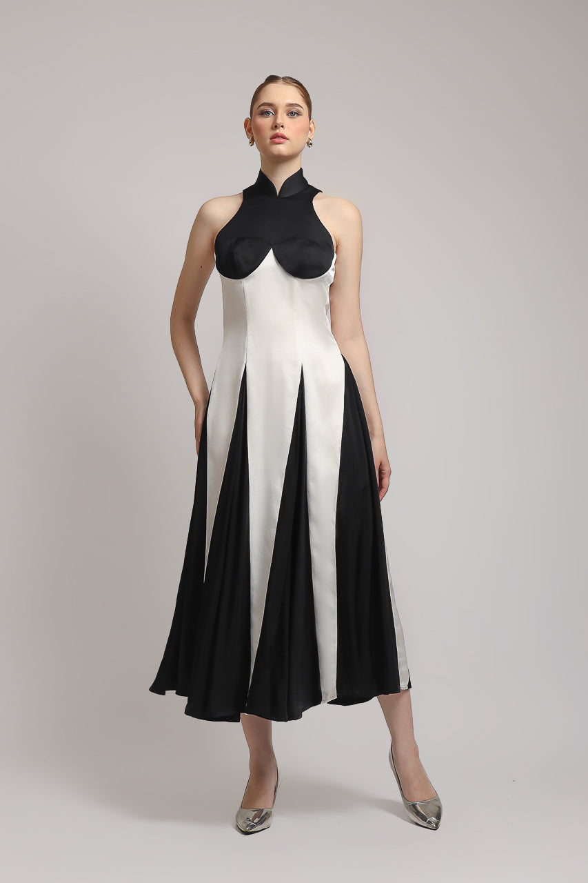 Bloom et Champs Scarlet Monochrome Dress