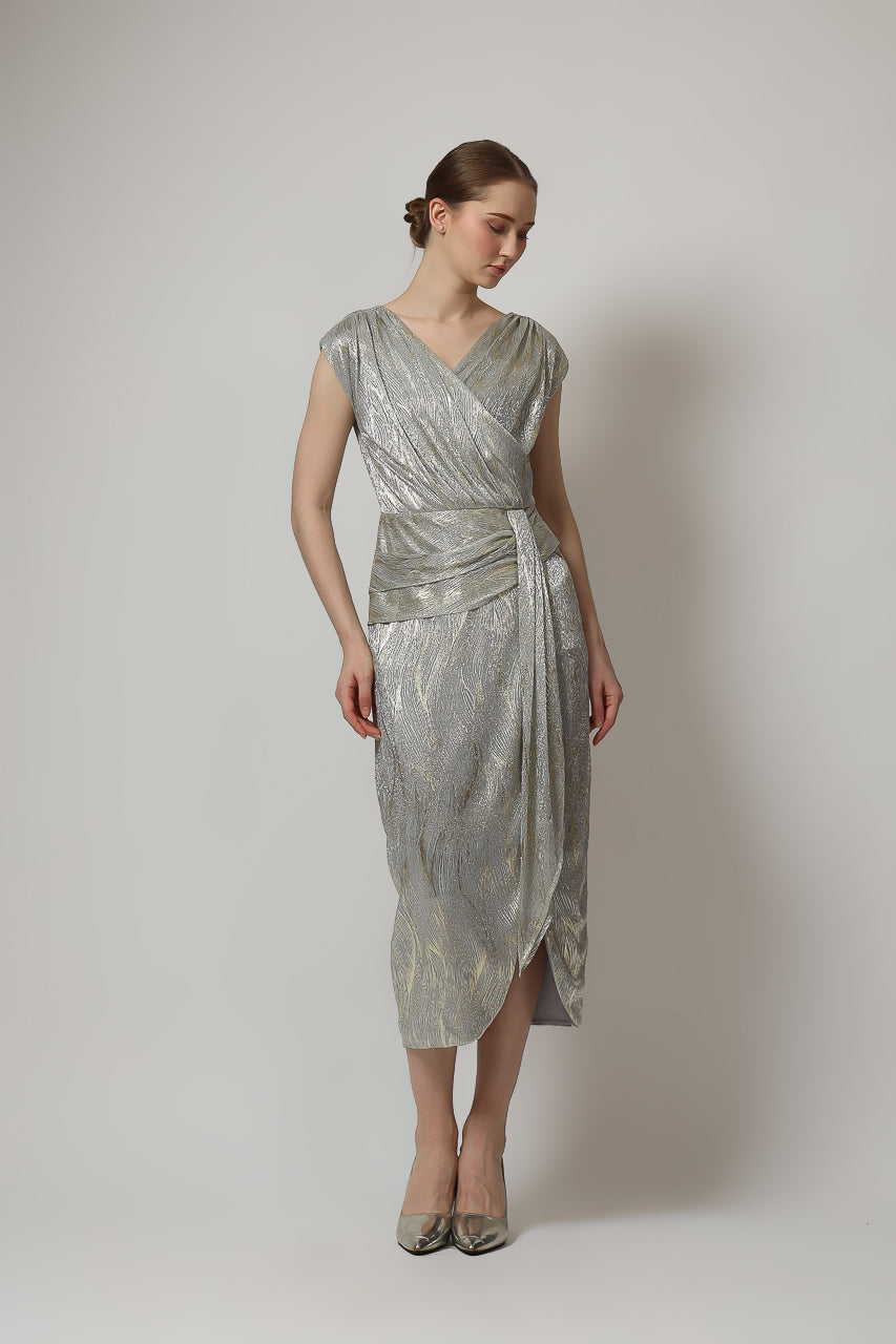 Bloom et Champs Dress Sylvie Silver