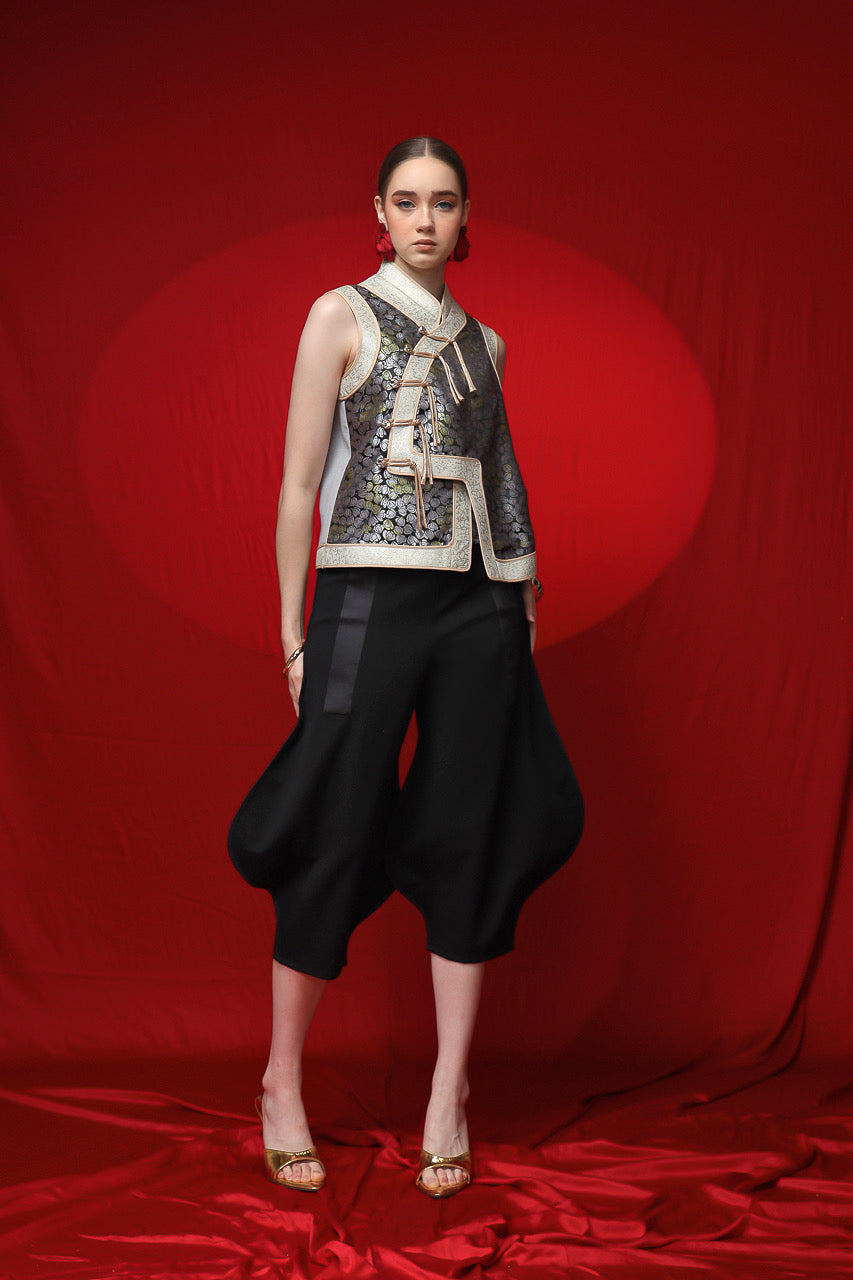 Bloom et Champs Blouse Shanghai Silver