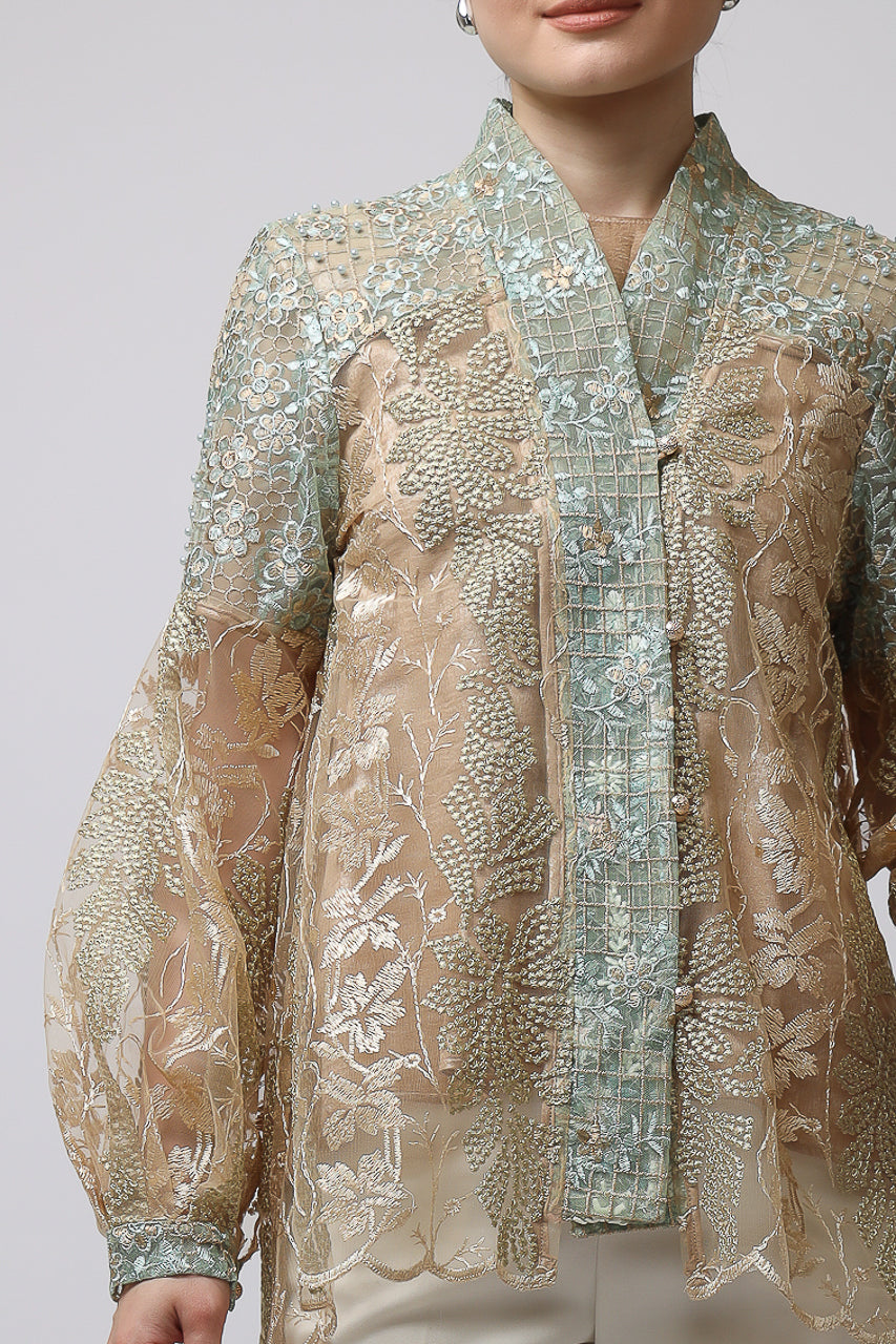 Bloom et Champs Champs Tulle Kaftan