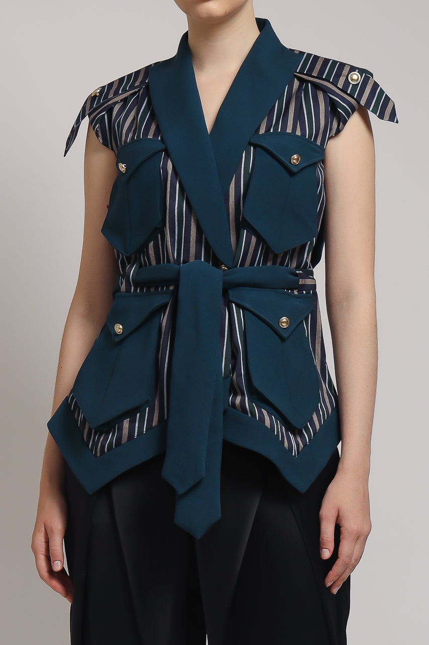 Bloom et Champs Triangle Tosca Vest Top