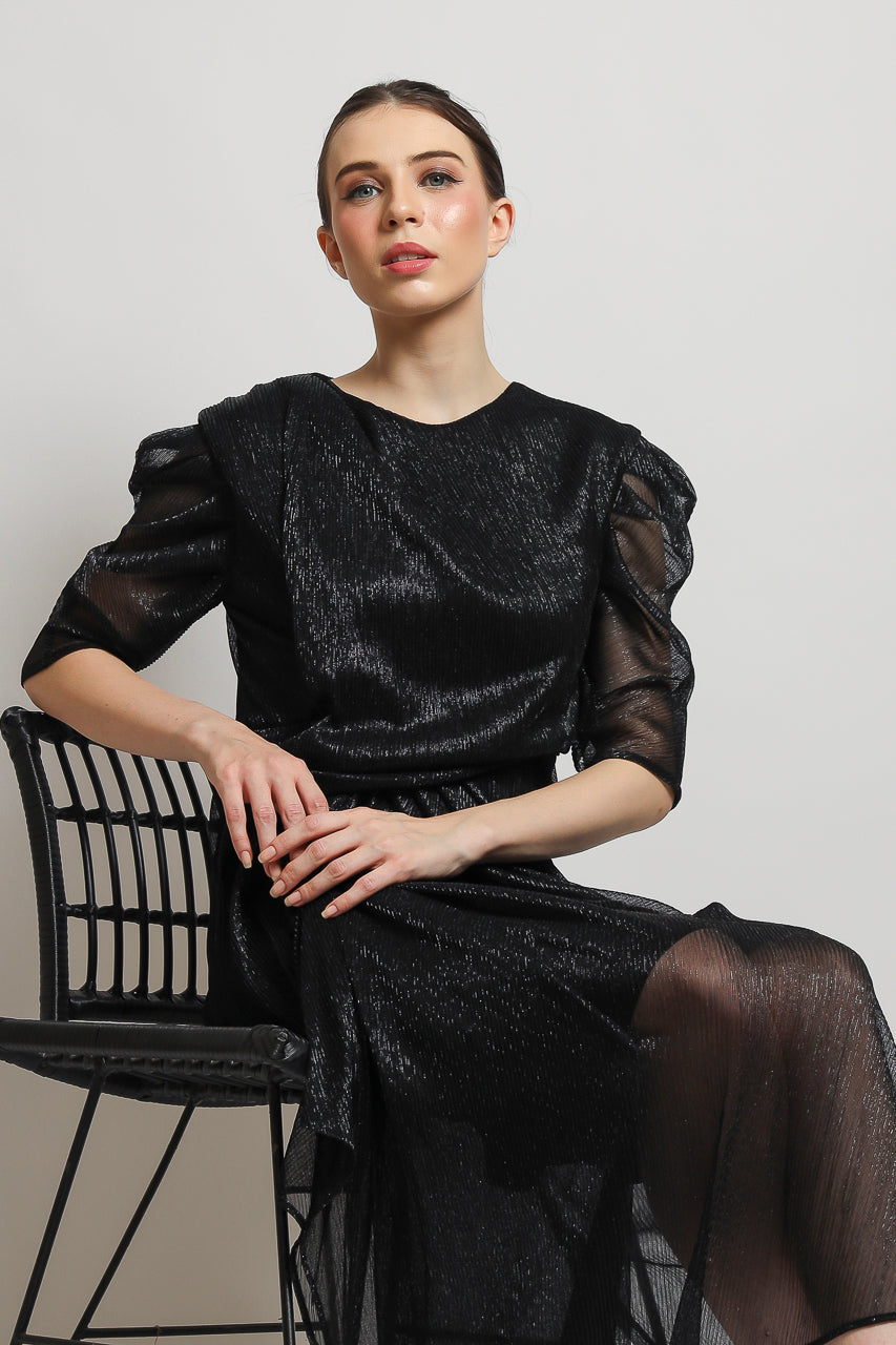 Bloom et Champs Dress Tangan Balloon Glitter