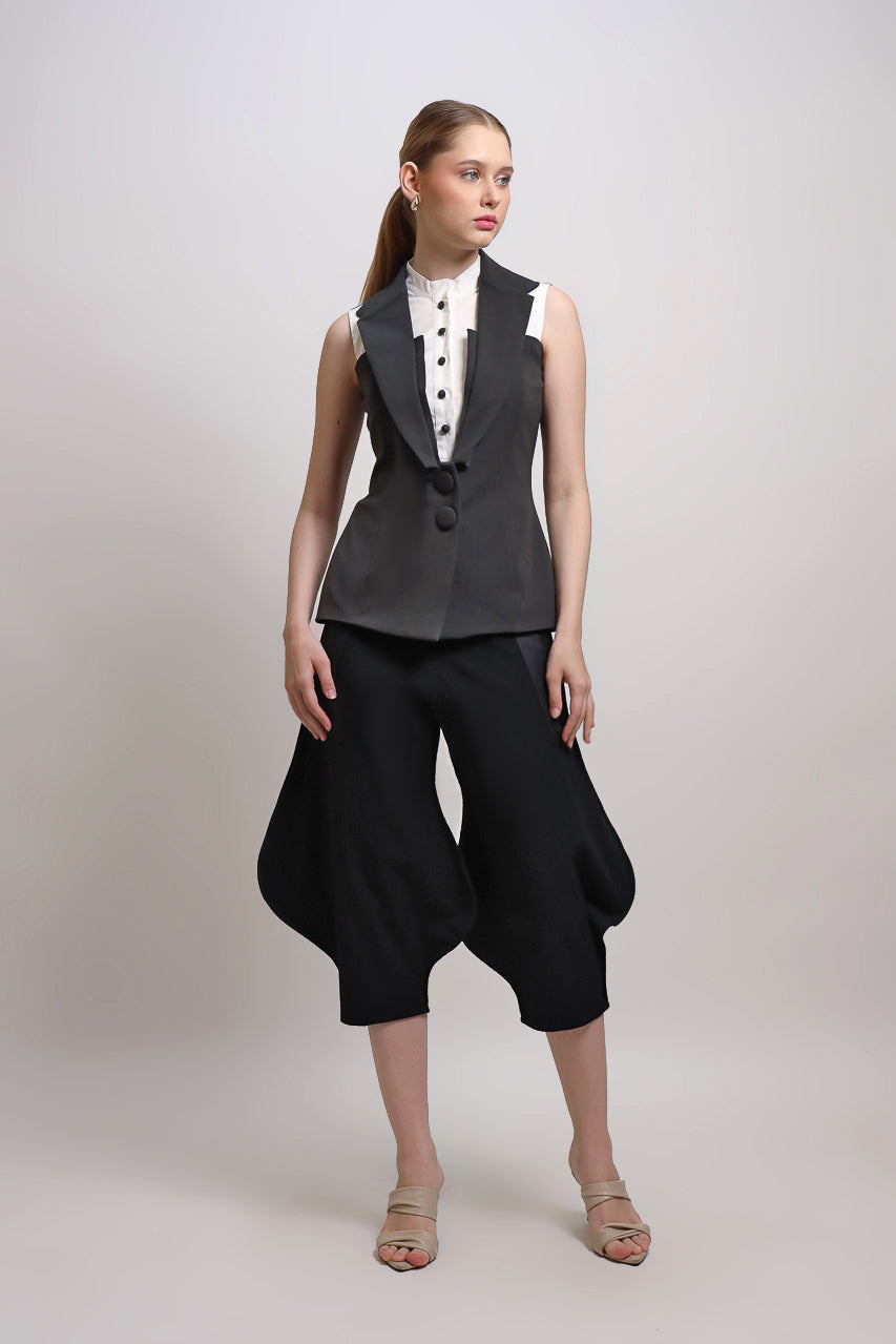 Bloom et Champs Vest Pisah Grey / Bloom Celana Terompet