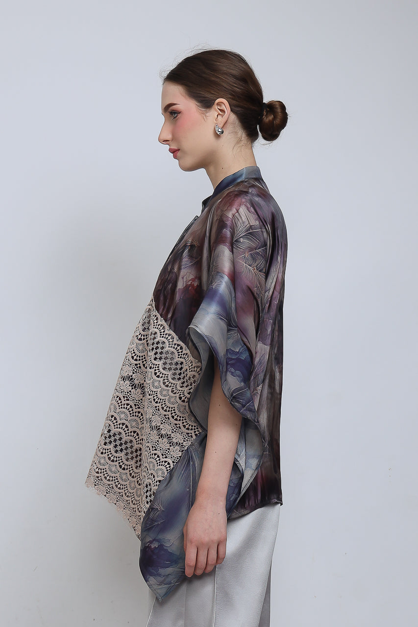 Bloom et Champs Kemeja Lawar Organza