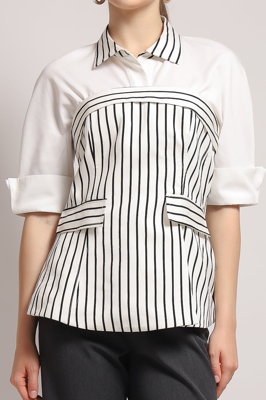 Bloom et Champs Kemeja Coco Stripes