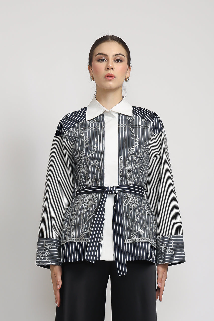 Bloom et Champs Kemeja Tulle Abu Salur